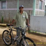 Bicycles for evangelism bicycle with pastor
