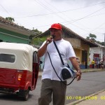 Evangelist using the PA system evangelist