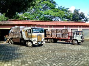 Unload food